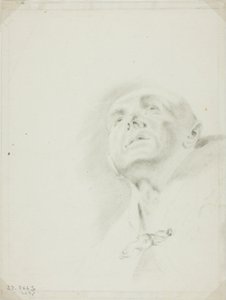 Hoofd van een priester door Giovanni Battista Piazzetta