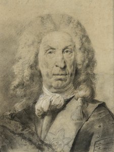 Portret van maarschalk von der Schulenburg