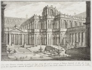 Oud Forum Omgeven door Portieken, ca. 1743