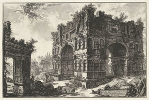 Boog van Janus en de Boog van de geldwisselaars te Rome