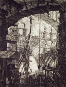 Carceri IV, 1760 (ets) door Giovanni Battista Piranesi