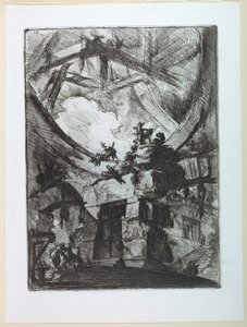 Carceri Serie, Plaat IX door Giovanni Battista Piranesi
