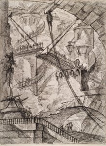 Gevangenissen van de uitvinding door Giovanni Battista Piranesi