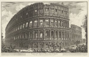 Colosseum te Rome door Giovanni Battista Piranesi