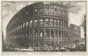 Colosseum te Rome door Giovanni Battista Piranesi