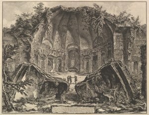 Villa van Hadrianus: De Canopus Avanzi del Tempio Dio Canopo in de Villa Adriana in Tivo