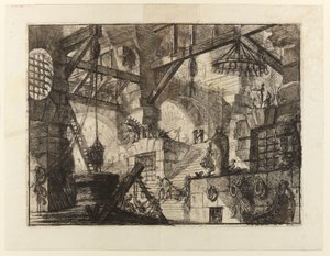 De Gevangenissen van de Uitvinding, plaat XIII: De Bron door Giovanni Battista Piranesi