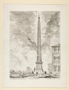 Egyptische Obelisk, uit Vedute di Roma