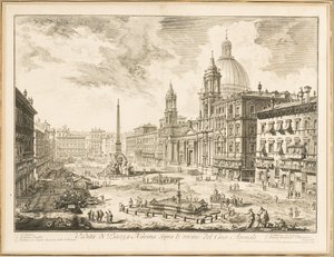 Piazza Navona, plaat uit 