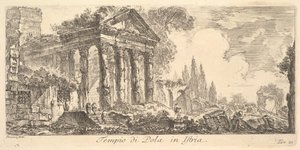 Plaat 21: Tempel van Pola in Istrië, ca. 1748