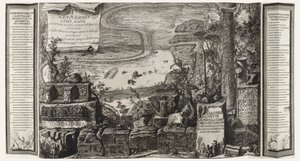 Scenographia Campi Martii, pagina uit Il Campo Marzio dell
