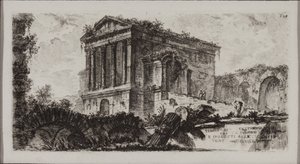 Tempel van Clitumnus tussen Fulgino en Spoleto