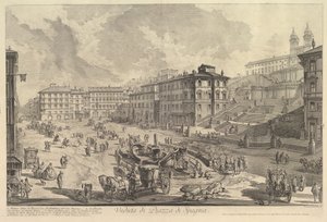 Het Piazza di Spagna