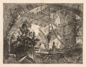 De Gevangenissen: Een Grote Galerij met een Groep Gevangenen, 1745-1750