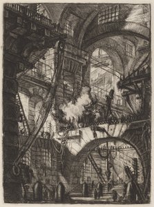 Het Rokende Vuur door Giovanni Battista Piranesi