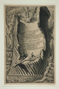 Titelpagina van Deel II van Le Antichità Romane: Le Antichità Romane di Giambatista Piranesi Architetto Veneziano Tomo Secondo Contenente gli Avanzi de