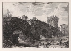 Gezicht op de Ponte Lugano