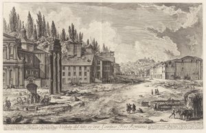 Veduta del Sito, ov door Giovanni Battista Piranesi