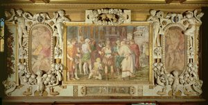 De eenwording van de staat (detail) door Giovanni Battista Rosso Fiorentino