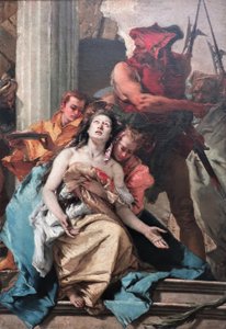 1755 Tiepolo Hl. Agathe door Giovanni Battista Tiepolo