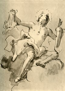 Apollo, ca. 1757, 1928 door Giovanni Battista Tiepolo