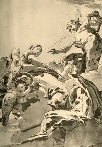 Apollo, de Muzen en Chronos, ca. 1730, 1928