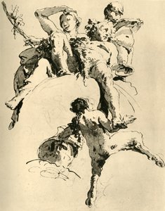 Bacchus en Ariadne door Giovanni Battista Tiepolo