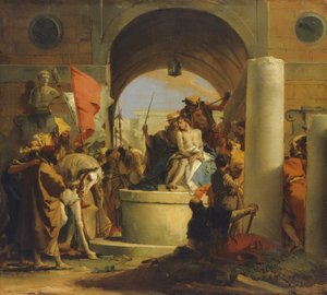 Kroon van doornen door Giovanni Battista Tiepolo