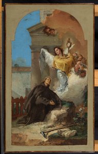 Visioen van de Eucharistie van Sint Paschal Baylon