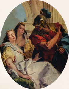 Scène uit de Oude Geschiedenis, ca. 1750 door Giovanni Battista Tiepolo