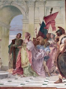 De Grootmoedigheid van Scipio (detail)