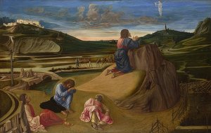 Christus in de tuin van Gethsemane