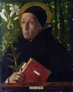 Portret van Fra Teodoro van Urbino als Sint Dominicus