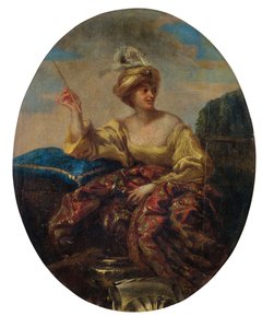 Circe door Giovanni Benedetto Castiglione