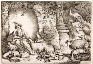 Circe verandert Odysseus