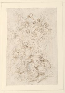 De tenhemelopneming door Giovanni Benedetto Castiglione
