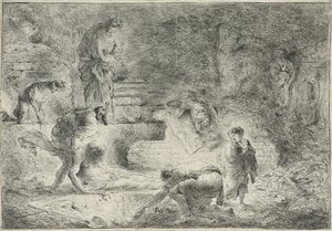 Tobit Begraaft de Doden, circa 1647-51