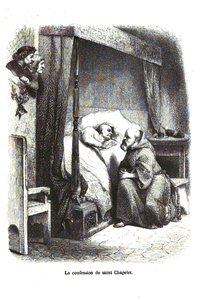 Decameron - Eerste dag, kort verhaal 1 - De biecht van de heilige Rozenkrans door Giovanni Boccaccio