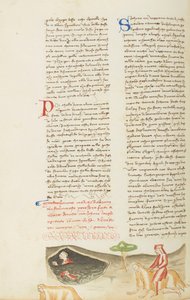 Decameron, Het gruwelijke avontuur van meester Simon - Simone da Villa sur la fausse bêtei, Achtste dag, kort verhaal 9. door Giovanni Boccaccio