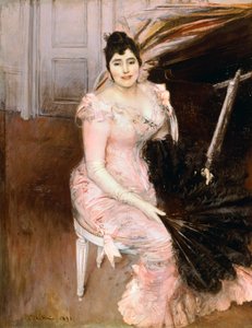 Argentijnse zanger, door Giovanni Boldini (1842-1931) door Giovanni Boldini
