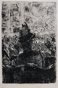 Bij de Opera in Parijs, c.1880