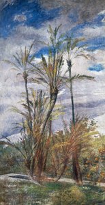 Palmen en sinaasappelbomen door Giovanni Boldini
