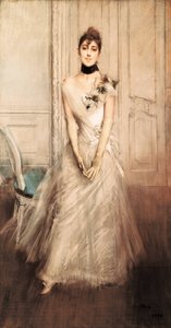 Portret van Emiliana Concha de Ossa door Giovanni Boldini