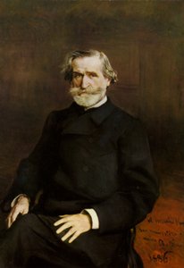 Portret van Giuseppe Verdi