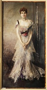Portret van Infanta Eulalia van Spanje, circa 1898 door Giovanni Boldini