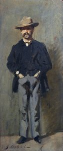 Portret van Leopoldo Pisacani door Giovanni Boldini