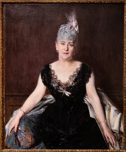 Portret van Madame Seligman door Giovanni Boldini