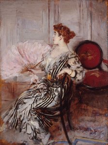 Portret van Madame Torre, c.1900 door Giovanni Boldini