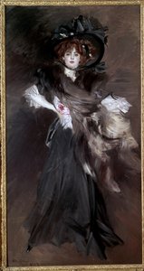 Portret van Mademoiselle Lantelme