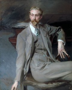 Portret van de door Giovanni Boldini